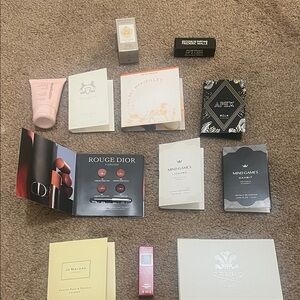 Assorted Fragrance and Skincare Samples
